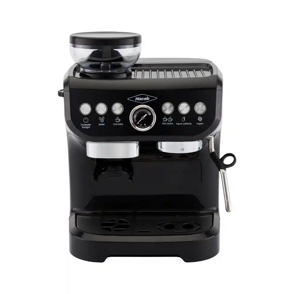 Máquina de Cafe Espresso Con Molino Integrado Haceb 9003081