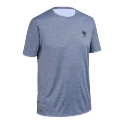 Olaian Camiseta Anti-Uv Agua Manga Corta Hombre Gris Talla S