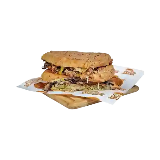 Sándwich Portobello y Pollo