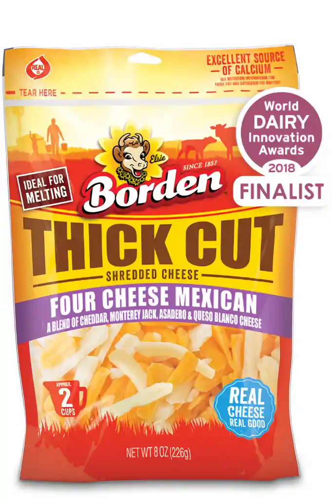 Borden Queso Mexicano Cuatro Quesos Rallado