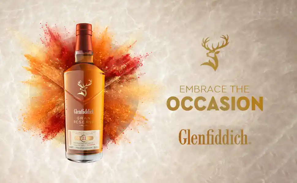 Glenfiddich Whisky 21 Años Gran Reserva Single Malt 750 Ml