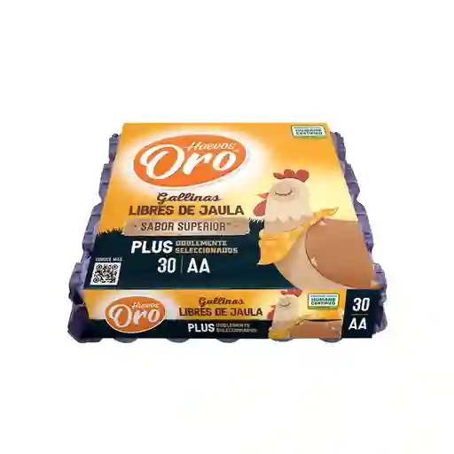 Huevos Oro Huevos Rojos Plus Tamaño AA Caja