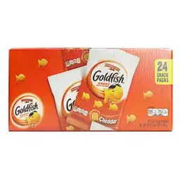 Goldfish Galletas Baked Snack Cracker Cheddar x 24 Unidades