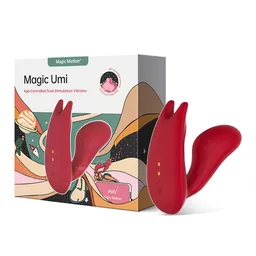 Magic Motion Vibrador Clitorial y Punto G Con App Magic Umi