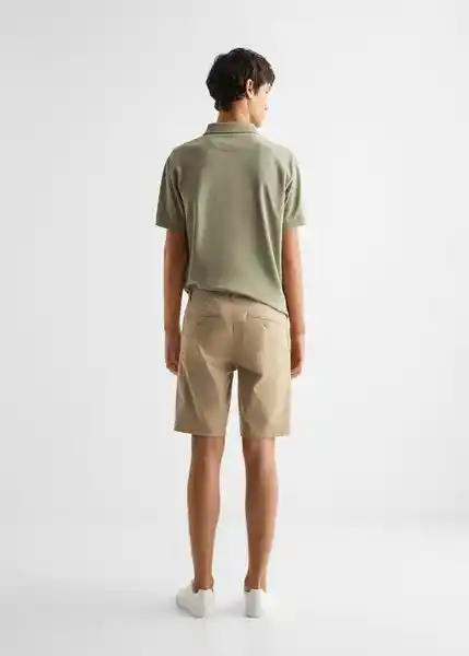 Bermuda Wang Beige Talla 19 Mango Teen Boy Mango