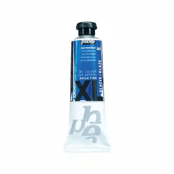 Pébéo Pintura Óleo Fino Studio xl Glacis Azul Transparente 37 mL