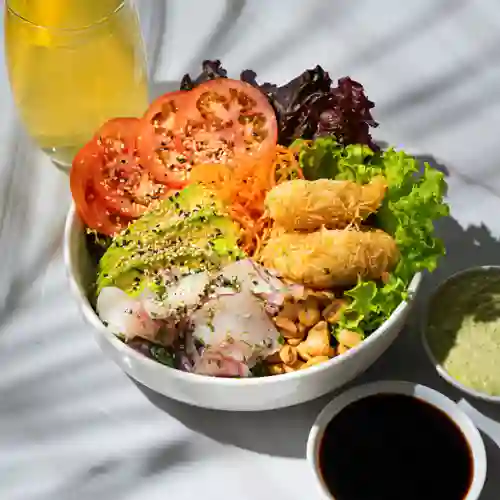 Combo Bowl Ensalada Acevichada Peruana