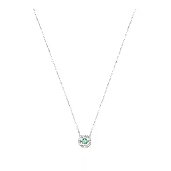 Swarovski Collar Para Mujer Verde 496308