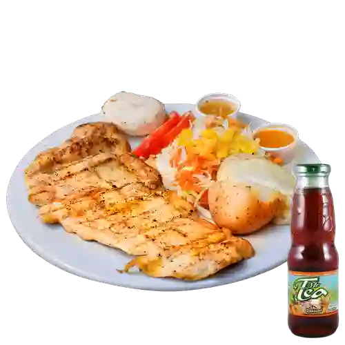 Combo Filete de Pollo a la Parrilla + Mr Tea