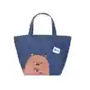 Miniso Lonchera Grizzly Azul we Bare Bears
