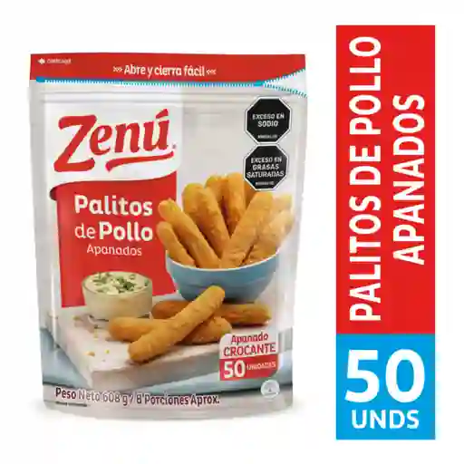 Palitos Zenú Pollo Apanados