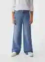 Jean Wide 6 Tejano Medio Talla 11 Niñas Mango