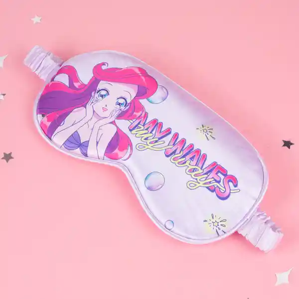 Antifaz Para Dormir Serie Disney Manga Princesas Ariel Miniso