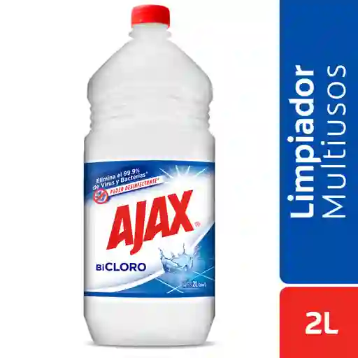 Ajax Limpia Pisos Bicloro Poder Desinfectante 
