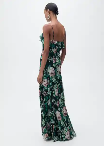 Vestido Volare Negro Talla S Mujer Mango