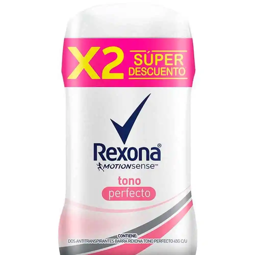 Rexona Desodorante Tono Perfecto en Barra