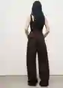 Jean Charlot Chocolate Talla 36 Mujer Mango