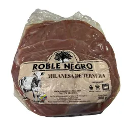 Milanesa Ternera Roble Negro