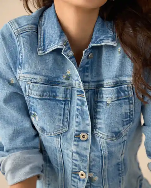 Chaqueta Azul Rivera Medio Talla L 621G000 Esprit