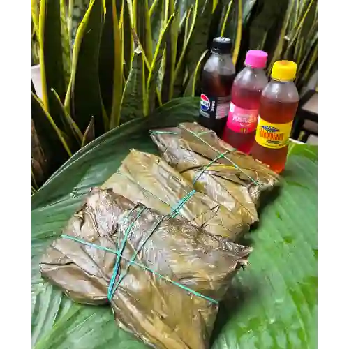 Tamales Trifasicos X 3 con Gaseosa