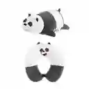 Miniso Almohada Ajustable Panda Osos Escandalosos Mediano Blanco