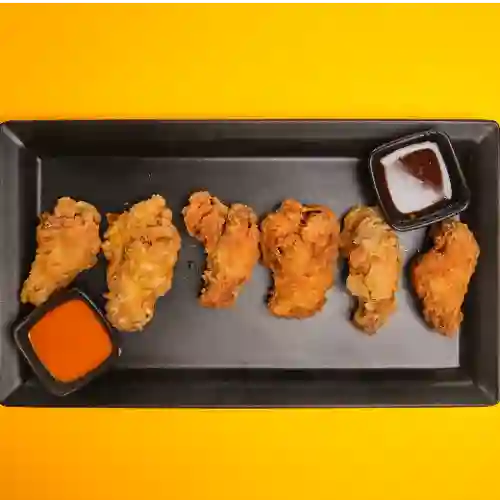Alitas 6 Piezas