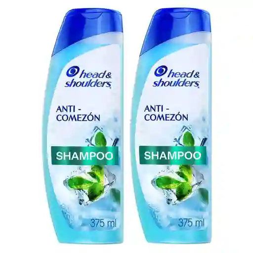 Shampoo Head & Shoulders Anti-Comezón 375 mL x 2 Und