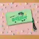 Cosmetiquera Serie Chicas Súper Poderosas Verde Cuadrada Miniso