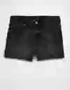 Short Mujer Negro Talla: 00 8214167 American Eagle