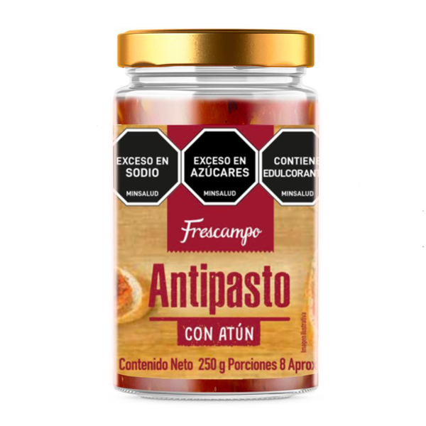 Antipasto Con Atún Frescampo 250 g