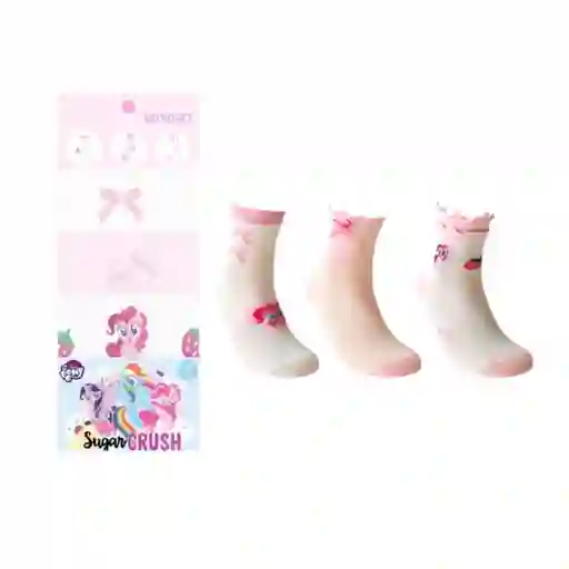 Medias Infantiles Serie my Little Pony Color Rosa Miniso