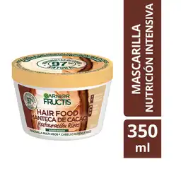 Tratamiento Capilar Hair Foof Garnier Manteca de Cacao Rizos
