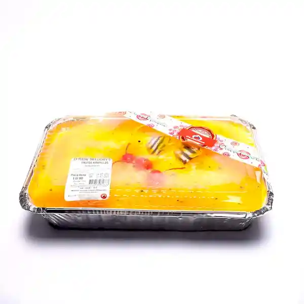 Olímpica Postre Tres Leches Frutos Amarillos