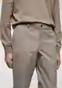 Pantalón Brest Ceniza Talla 38 Hombre Mango