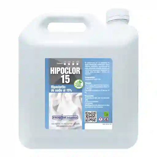 Hipoclor 15 Hipoclorito de Sodio al 15%