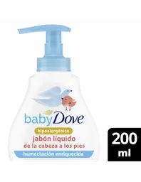 Dove Baby Jabón Líquido Humectación Enriquecida