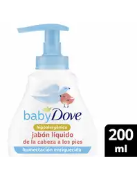 Dove Baby Jabón Líquido Humectación Enriquecida