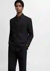 Blazer Americana Boston Negro Talla 48 Hombre Mango