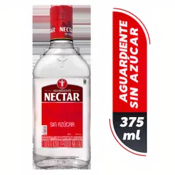 Aguardiente Nectar Rojo Sin Azucar 375 ml