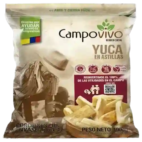 Campo Vivo Yuca en Astilla