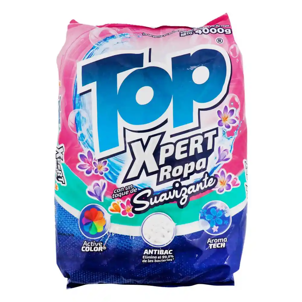 Top Detergente para Ropa Xpert con Suavizante en Polvo