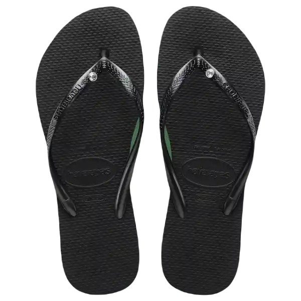 Sandalias Slim Crystal sw II Negro Talla 36 4145651 Havaianas