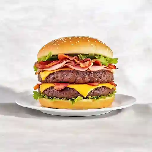 Hamburguesa Doble Madrilena