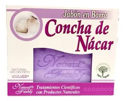 Nacar Natural Freshly Jabón En Barra Concha De