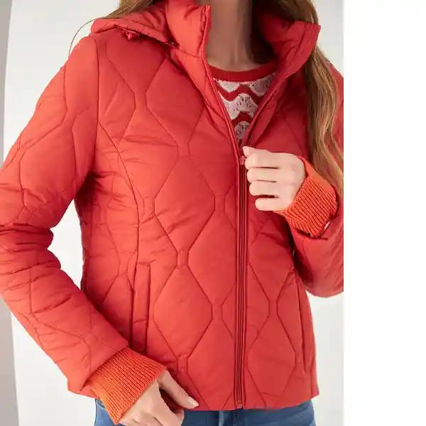 Chaqueta Rosa Coral Medio Talla M 622F202 Esprit