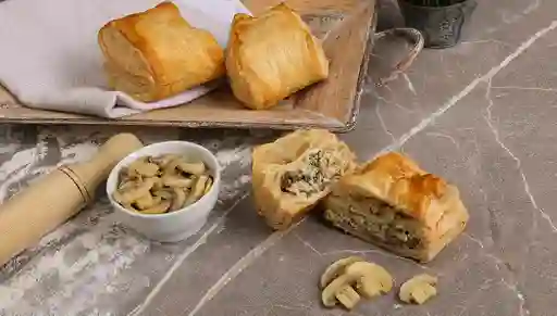 Pastel Pollo Champiñón