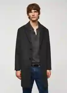Abrigo Dalan Gris Talla L Hombre Mango