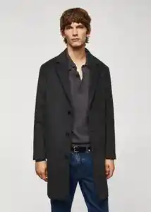 Abrigo Dalan Gris Talla L Hombre Mango