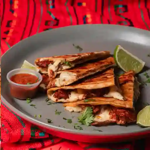 Quesadilla pollo al pastor