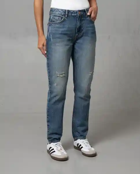 Jean Mujer Azul Talla 12 232G000 Rifle